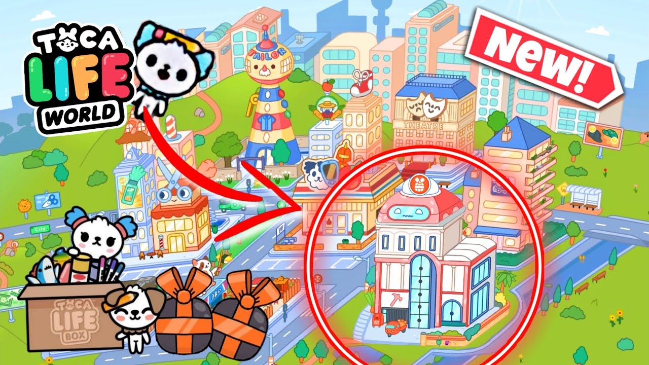 toca life world Post Office